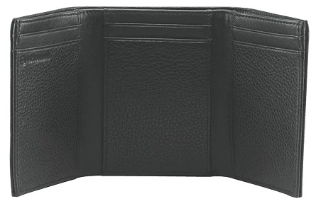 Портмоне VICTORINOX Altius 3.0 Athens, чёрное, натуральная тиснёная кожа наппа, 9x3x10 см