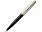 Шариковая ручка Parker 51 Premium Black GT, стержень: M, цвет чернил: black, в подарочной упаковке._ЧЕРНЫЙ, СЕРЕБРИСТЫЙ, ЗОЛОТИСТЫЙ
