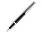 Ручка роллер Waterman Hemisphere Entry Point Stainless Steel with Black Lacquer в подарочной упаковк_ЧЕРНЫЙ, СЕРЕБРИСТЫЙ