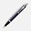 Ручка шариковая Parker IM Core Matte Blue CT, темно-синяя с черным_темно-синяя с черным
