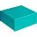 Коробка Pack In Style, бирюзовая_БИРЮЗОВАЯ