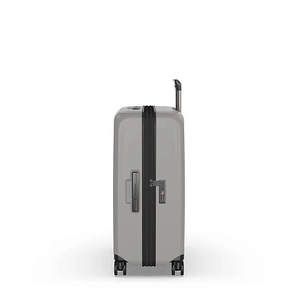 Чемодан VICTORINOX Airox Advanced, серо-белый матовый, 100% поликарбонат Makrolon, 46x29x69 см, 75 л