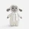 Мягкая игрушка Beastie Toys, овечка с белым шарфом small_img_1