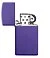 Зажигалка ZIPPO Slim® с покрытием Purple Matte, латунь/сталь, фиолетовая, матовая, 29x10x60 мм small_img_4