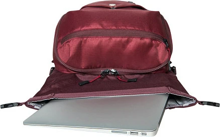 Рюкзак VICTORINOX Altmont Deluxe Rolltop Laptop 15'', бордовый, полиэфирная ткань, 29x18x48 см, 19 л