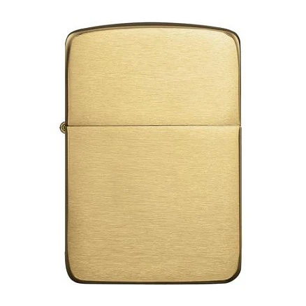 Зажигалка ZIPPO 1941 Replica™ с покрытием Brushed Brass, латунь/сталь, золотистая, 38x13x56 мм