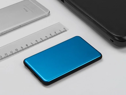 Портативное зарядное устройство Shell, 5000 mAh, синий