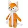 Мягкая игрушка Beastie Toys, лисенок с белым шарфом small_img_2