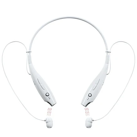 Bluetooth наушники stereoBand Ver.2, белые