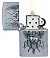 Зажигалка ZIPPO Viking Warrior с покрытием Street Chrome™, латунь/сталь, серебристая, 38x13x57 мм small_img_2