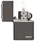 Зажигалка ZIPPO Classic с покрытием Black Ice®, латунь/сталь, чёрная, глянцевая, 38x13x57 мм small_img_3