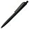 Ручка шариковая Prodir QS01 PRP-P Soft Touch, черная_ЧЕРНАЯ