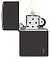 Зажигалка ZIPPO Armor® Flame c покрытием High Polish Black, латунь/сталь, черная, 38x13x57 мм small_img_3
