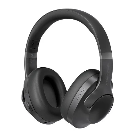 Беспроводные накладные наушники Stereo Ultra ANC, BT 5.4, ANC/ENC, 500мАч, черный, Deppa