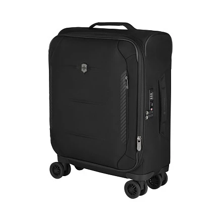 Чемодан VICTORINOX Crosslight, чёрный, RPET полиэстер, 40x20x55 см, 37 л