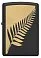Зажигалка ZIPPO Zen Flora Design с покрытием Black Matte, латунь/сталь, черная, матовая, 38x13x57 мм small_img_2
