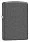 Зажигалка ZIPPO Classic с покрытием Iron Stone™, латунь/сталь, серая, матовая, 38x13x57 мм_СЕРЫЙ