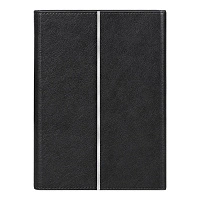 Ежедневник в суперобложке Country Galaxy Mocco A5+, черный, недатированный, в твердой обложке
