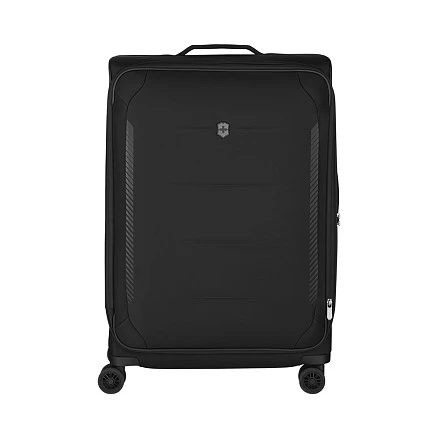 Чемодан VICTORINOX Crosslight, чёрный, RPET полиэстер, 50x32x76 см, 106 л