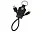 Кабель-брелок USB-MicroUSB Pelle, черный_ЧЕРНЫЙ