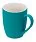 Кружка с покрытием soft-touch Tulip Gum, бирюзовый 320C_БИРЮЗОВЫЙ