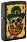 Зажигалка ZIPPO Lucky Map с покрытием Black Matte, латунь/сталь, черная, 38x13x57 мм_ЧЕРНЫЙ