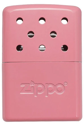 Каталитическая грелка ZIPPO, алюминий с покрытием Pink, розовая, матовая, на 6 ч, 51x15x74 мм