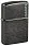 Зажигалка ZIPPO Logo с покрытием Gray Dusk, латунь/сталь, серая, матовая, 38x13x57 мм_ЧЕРНЫЙ