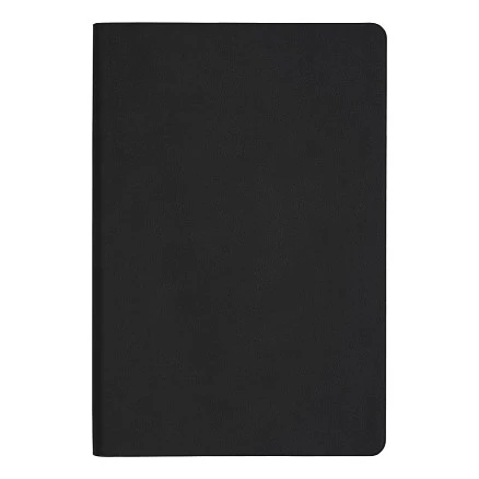 Ежедневник Flexy Latte Soft Touch Black Edition Color А5, черный/красный, недатированный, в гибкой обложке