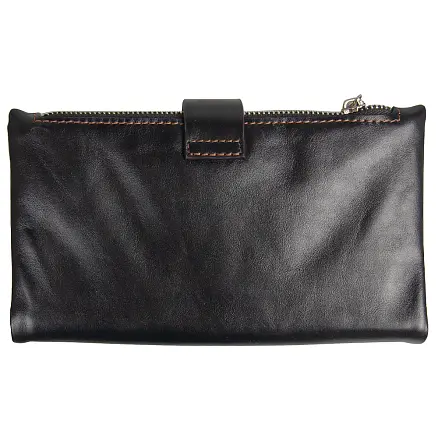 Портмоне из нат. кожи Leather Executive Fold for Request, черное