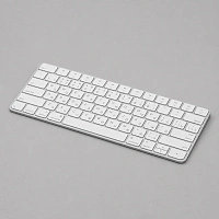Беспроводная клавиатура Air Keyboard для MAC, Windows, 500 мАч, алюминий, белый, Deppa