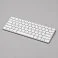 Беспроводная клавиатура Air Keyboard для MAC, Windows, 500 мАч, алюминий, белый, Deppa small_img_1