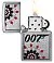 Зажигалка ZIPPO James Bond™ с покрытием Brushed Chrome, латунь/сталь, серебристая, 38x13x57 мм small_img_3