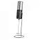 Вспениватель молока электрический с металлической подставкой, Circle Joy Silver Knight Series Electric Milk Frother, серебристый/черный small_img_1