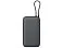 Внешний аккумулятор с встроенным кабелем Xiaomi Power Bank 20000mAh (Integrated Cable) GL Dark Gray small_img_4