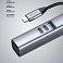 USB-хаб 7 в 1 USB-C - USB-A3.0 + 2хUSB-C + USB-C PD100Вт + HDMI + SD + microSD, серый, Deppa small_img_4
