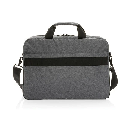 Сумка для ноутбука Swiss Peak с RFID-защитой из rPET AWARE™, 15,6’’