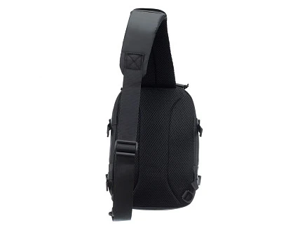 Рюкзак на одно плечо TORBER Xtreme, чёрный, 20 х 8 х 31 см, 5л