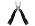Мультитул Tools Сrafter (мультиинструмент) 9 в 1 в подарочной коробке, черный_черный