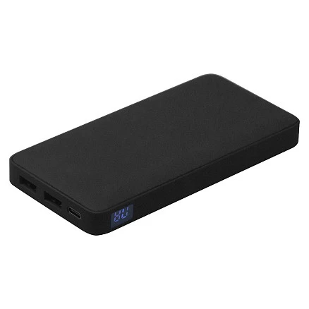 Набор подарочный Solution Prestige Trio (Ежедневник Flexy Latte Color А5, Внешний аккумулятор (powerbank) «WeCharge Velvet», ручка SAMURAI Requis ) в подарочный коробке, черный