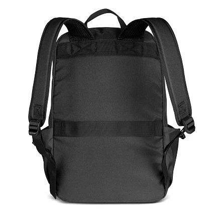 Рюкзак мужской BUGATTI КЛАССИКА | BASIC, черный, полиэстер, 32 x 14 x 45 см