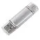 USB flash-карта ASSORTI OTG Type-C (16Гб), серебристая, 6,3х1,7х0,8 см, металл small_img_5
