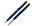 Набор: шариковая ручка и ручка-роллер PEN & PEN. Pierre Cardin, синий/серебристый/золотистый_синий/золотистый/серебристый