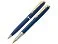 Набор: шариковая ручка и ручка-роллер PEN & PEN. Pierre Cardin, синий/серебристый/золотистый small_img_1