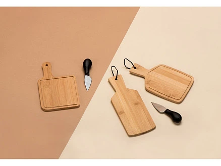 Набор для сыра из бамбуковой доски и ножа Bamboo collection Pecorino