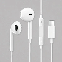 Стереогарнитура Stereo Air Type-C, белый, Deppa