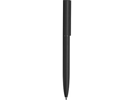 Шариковая металлическая ручка Minimalist софт-тач, черная